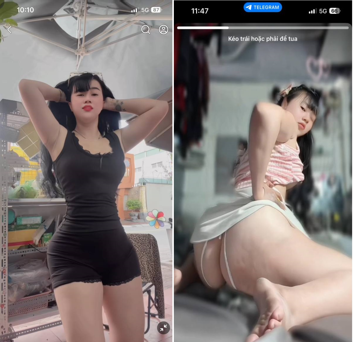 (viet69) Chị gái mông to chỉ thích em trai doggy